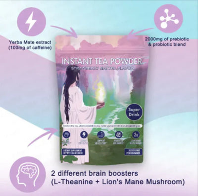 Quick-serve tea blend ideal for busy mornings, office breaks, or travel moments