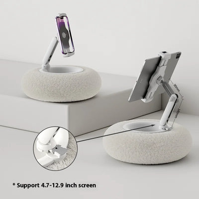 Portable and sturdy Viozon 360° stand used for streaming or video recording

