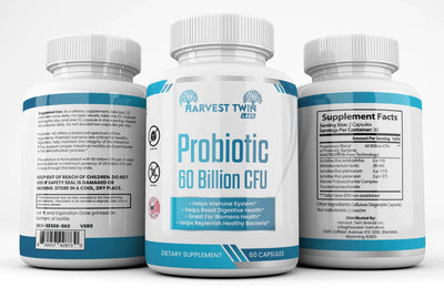 
Lifestyle image of Physician’s Choice Probiotics being held in hand for daily use

